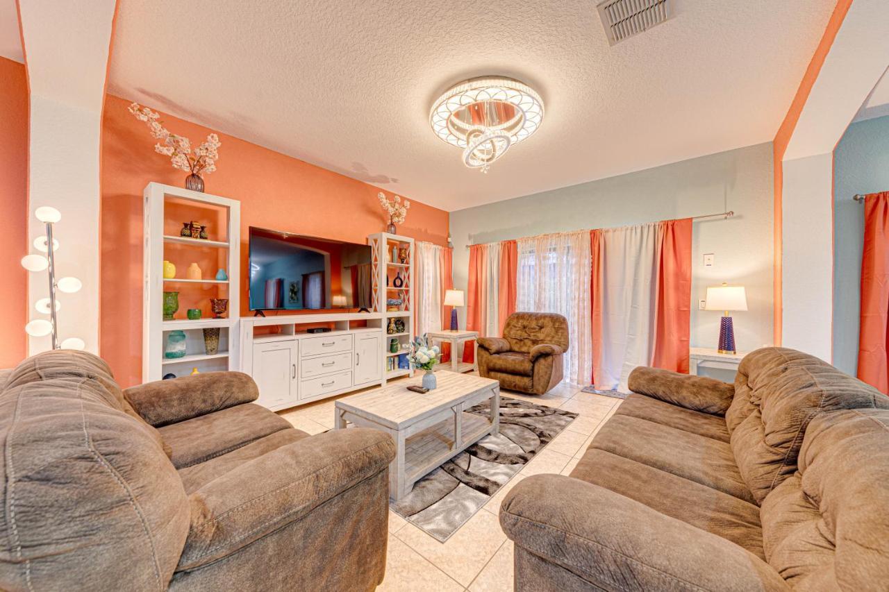 Affordable 4 Bedroom Luxury Villa Near Disney/Private Pool/Arcade/Game Room Orlando Extérieur photo