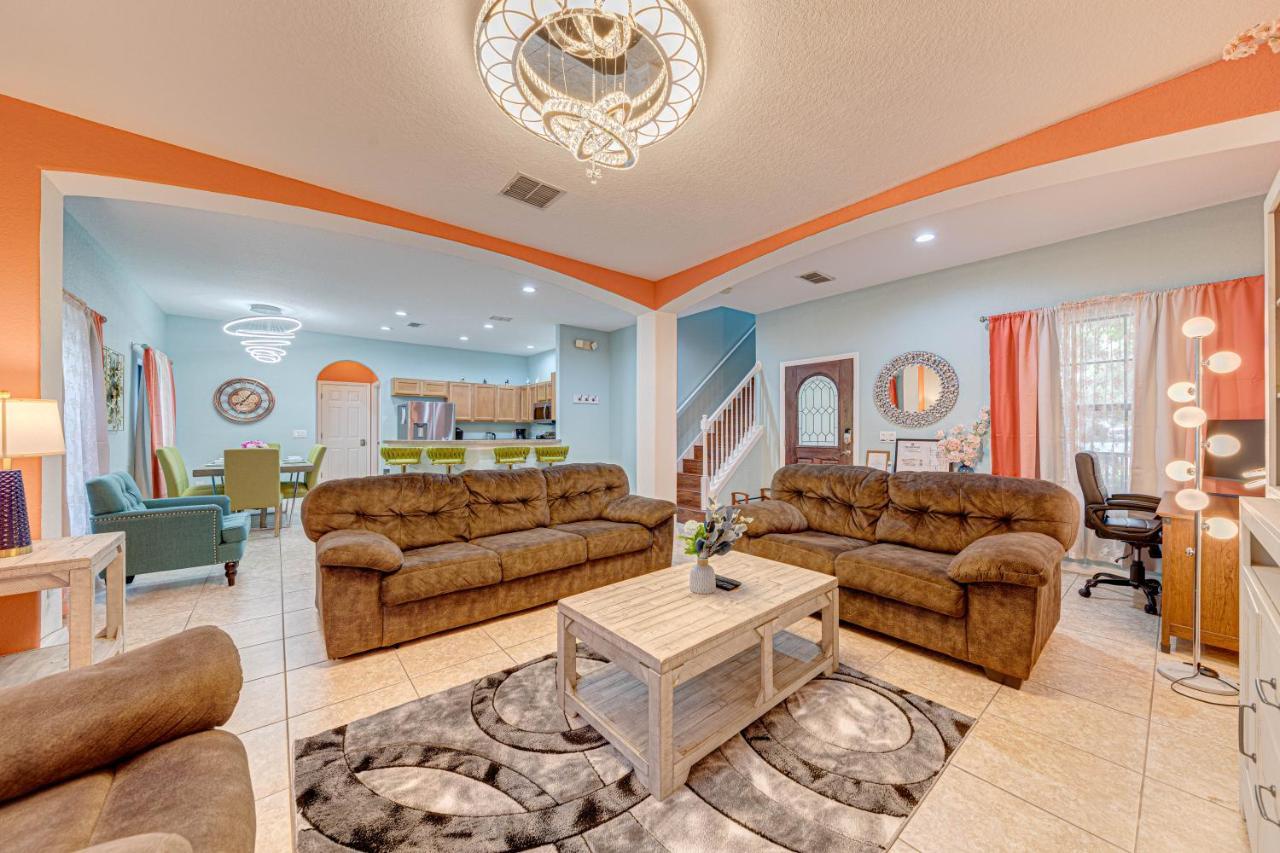 Affordable 4 Bedroom Luxury Villa Near Disney/Private Pool/Arcade/Game Room Orlando Extérieur photo