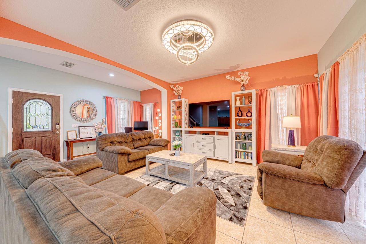 Affordable 4 Bedroom Luxury Villa Near Disney/Private Pool/Arcade/Game Room Orlando Extérieur photo